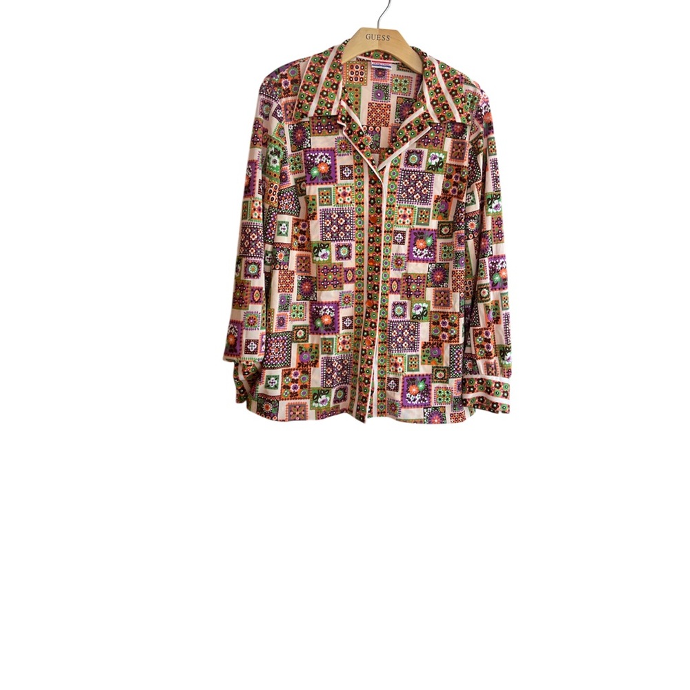 Pykettes Floral Patchwork Shirt - image 1